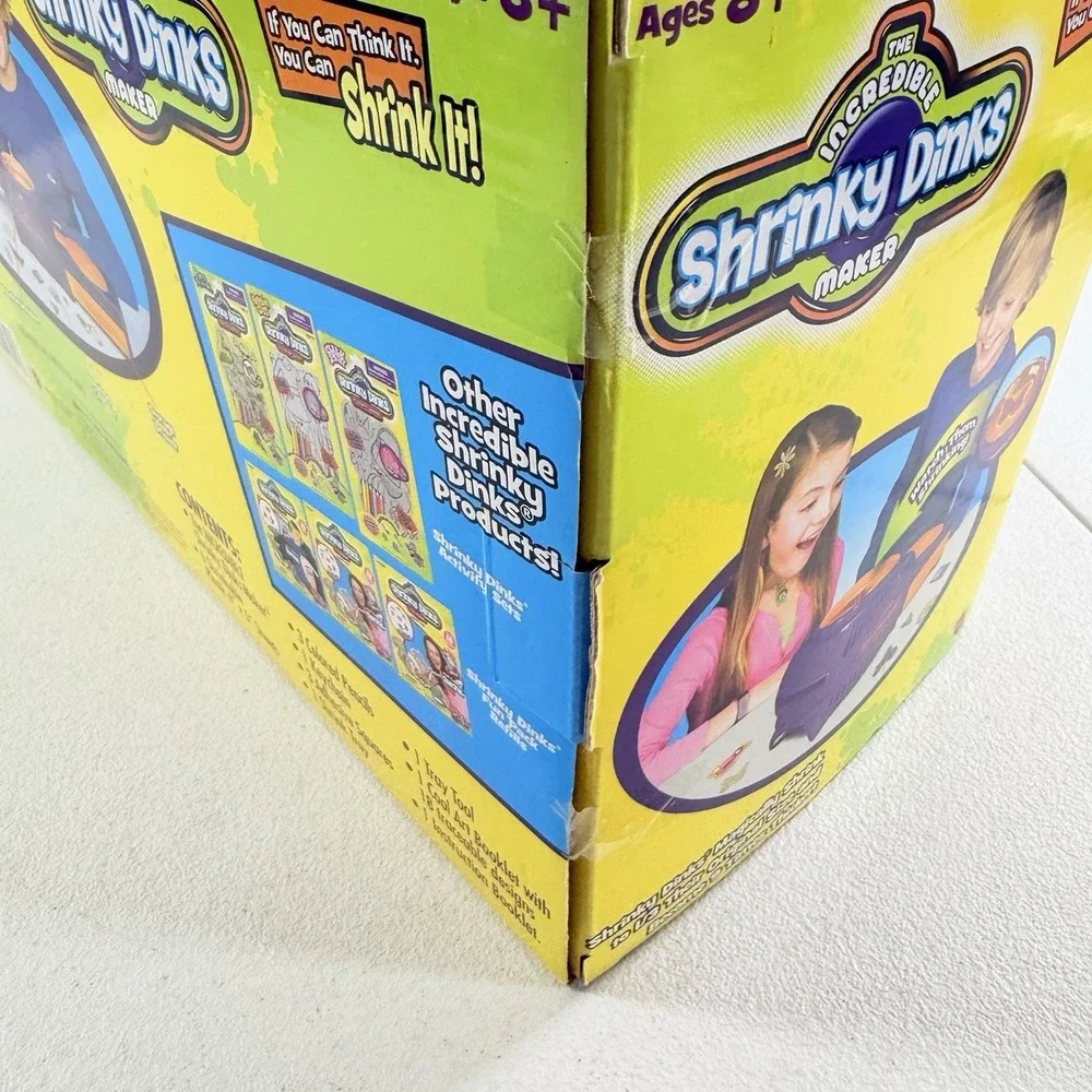 The Incredible Shrinky Dinks Maker‎ Big Time Toys 2011 New Sealed